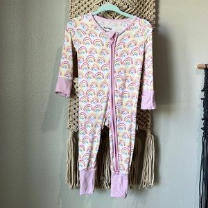 Little Sleepies Pink Rainbow 0-3